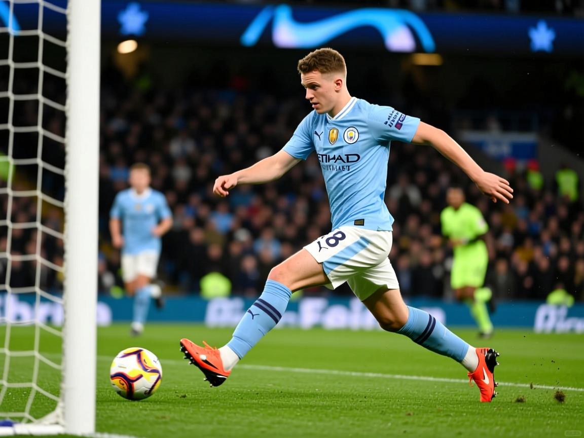 英联杯：2-0，曼城晋级，18岁新星妙传，福登无敌远程贴地斩破门的简单介绍  第1张